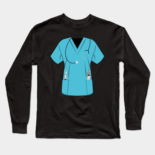 Pretend I'm a nurse Long Sleeve T-Shirt by Bellinna